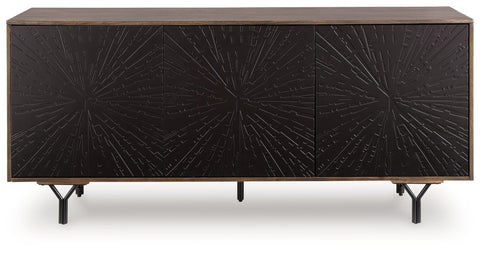 Lavinmont - Multi Brown - Accent Cabinet