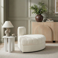 Rummi - Velvet Performance Fabric Upholstered Modular Chair