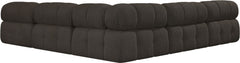 Ames - 5 Piece Fabric Modular Corner Sectional