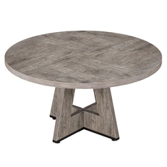 Round Dining Cross Base Kitchen Table