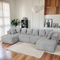 Modular U Shaped Sectional Sofa