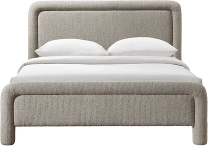 Baylor - Fabric With Interwoven Chenille Upholstered Bed