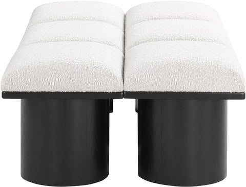 Pavilion - 6 Piece Modular Bench With Black Base