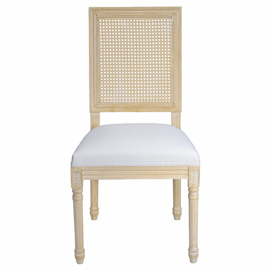 Dining Chairs With Square Back (Set of 2)