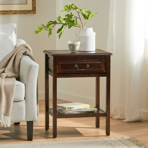 Hopkins - Nightstand With Smooth - Brown