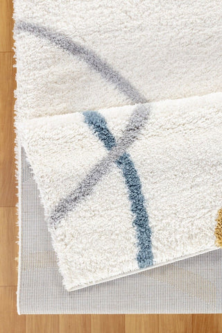 Loft Shag - 7'10" X 9'10" Polypropylene Shaggy Area Rug - Ivory