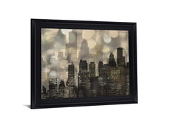 Luminous Skyline - 28" x 34" Framed Wall Art