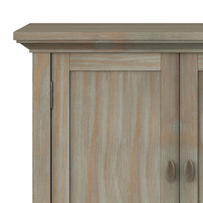 Redmond - Handcrafted Low Storage Cabinet