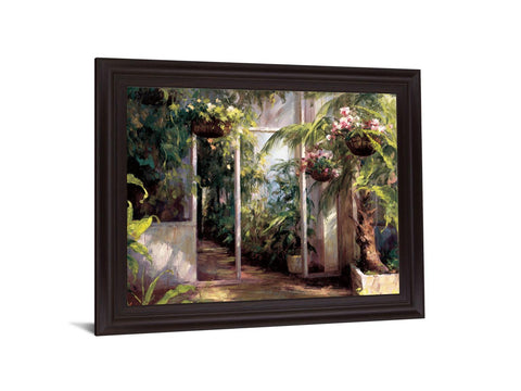 Verdant Solarium - 28" x 34" Framed Wall Art