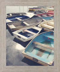 Dockside Drift - 28" x 34" Framed Wall Art