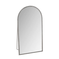 Arch Retro Full Length Mirror With Supporting Feet - Silver