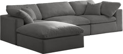 Cozy - 4 Piece Modular Sectional With Chaise