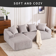 Combined 3 Seater Sofa With 4 Pillows