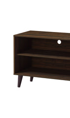 Amidon - TV Stand, With 2 Storage Shelves And 1 Cabinet