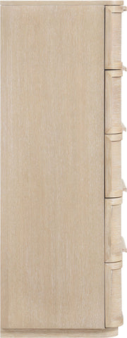 Tiberio - Oak Veneer And Solid Wood Chest