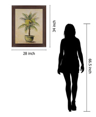 Verdant Fronds - 28" x 34" Framed Wall Art