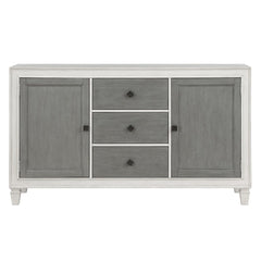 Katia - Server - Rustic Gray & Weathered White