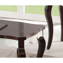 Mathias - Coffee Table - White & Walnut