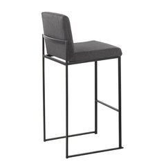Fuji - Contemporary High Back Barstool Elegant Design