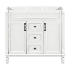 Bathroom Vanity Cabinet With 2 Soft Closing Doors And 2 Drawers