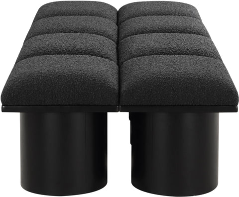 Pavilion - 8 Piece Modular Bench With Black Base