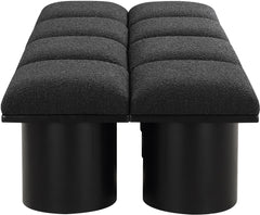 Pavilion - 8 Piece Modular Bench With Black Base