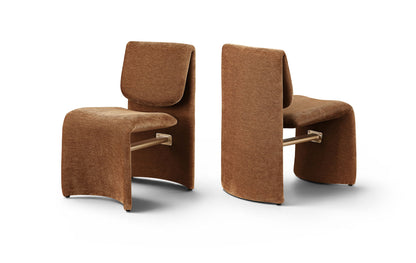 Slique - Performance Fabric Upholstered Dining Chair (Set of 2)