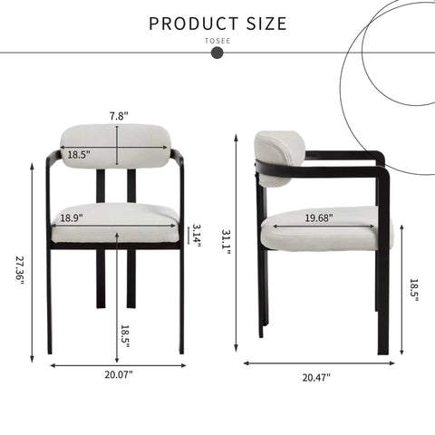 Dining Arm Chairs (Set of 2)