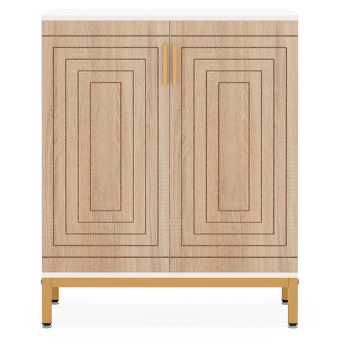 Shoe Cabinet With Doors, 5 Tiers Shoe Storage Organizer