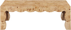 Vassa - Burl Veneer Coffee Table