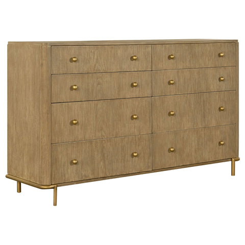Stevie - Rectangular 8 Dresser - Sand