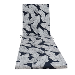 2 Piece Chaise Lounge Chair Cushion Set With Ties