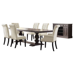 Vallerie - Dining Set With Trestle Table
