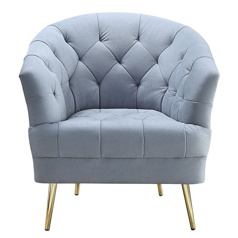 Bayram - Chair - Light Gray Velvet
