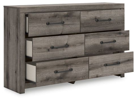 Graystorm - Brown Gray - Six Drawer Dresser