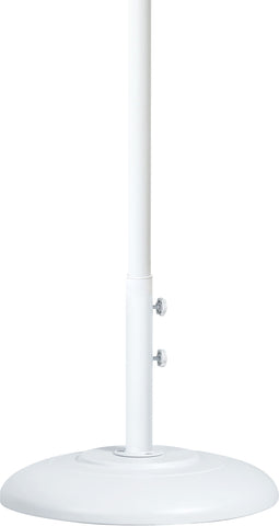 Amalfi - Patio Umbrella - White Base / White Pole