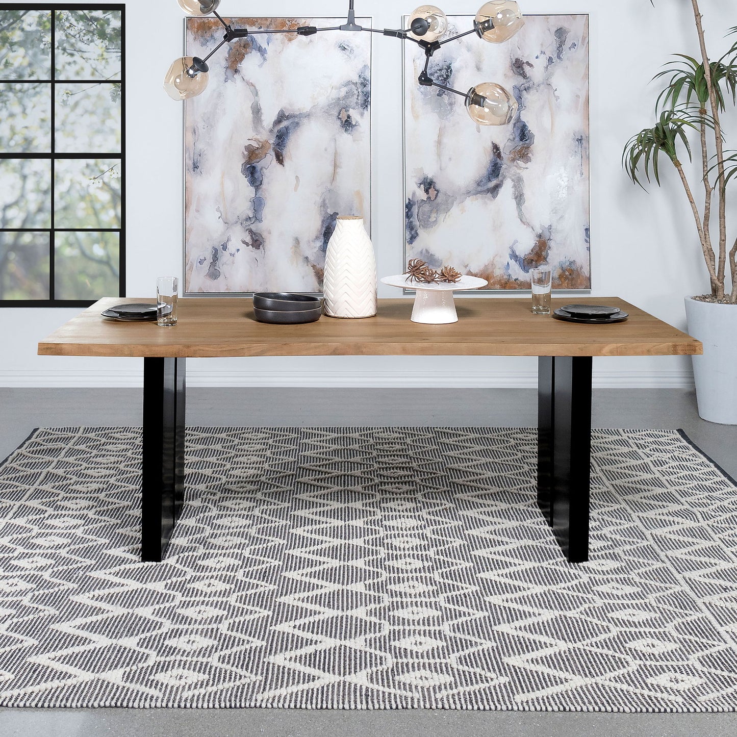 Montesano - Rectangular Dining Table - Natural