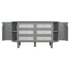 Murphy Bed With Hidden Storage & Modern Woven Design