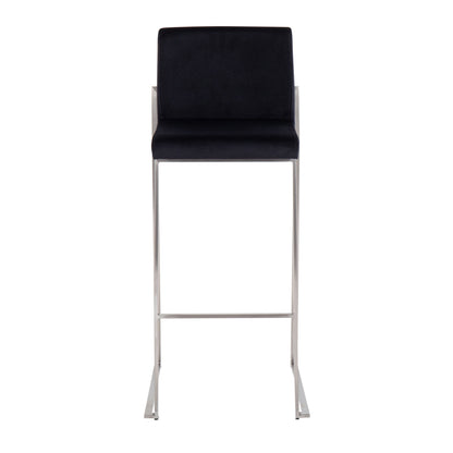 Fuji - Contemporary And Modern Elegance High Back Barstool