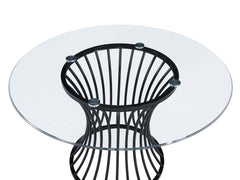 Tracy - Dining Table - Clear