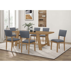 Modern Farmhouse Dining Set With Table And Chairs
