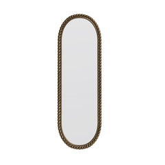 Oval Retro Mirror, Wall Hanging Mirror For Living Room