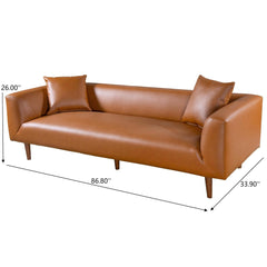 Elwood - Sofa - Cognac