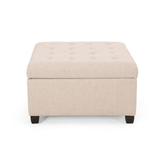 Isabella - Contemporary Ottoman With Storage
