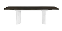 Carene - Dining Table (With Leaf) - Brown / White
