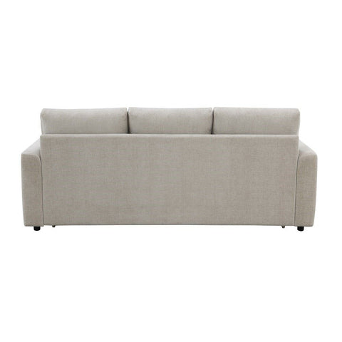 Leira - Sofa With Sleeper - Beige Linen