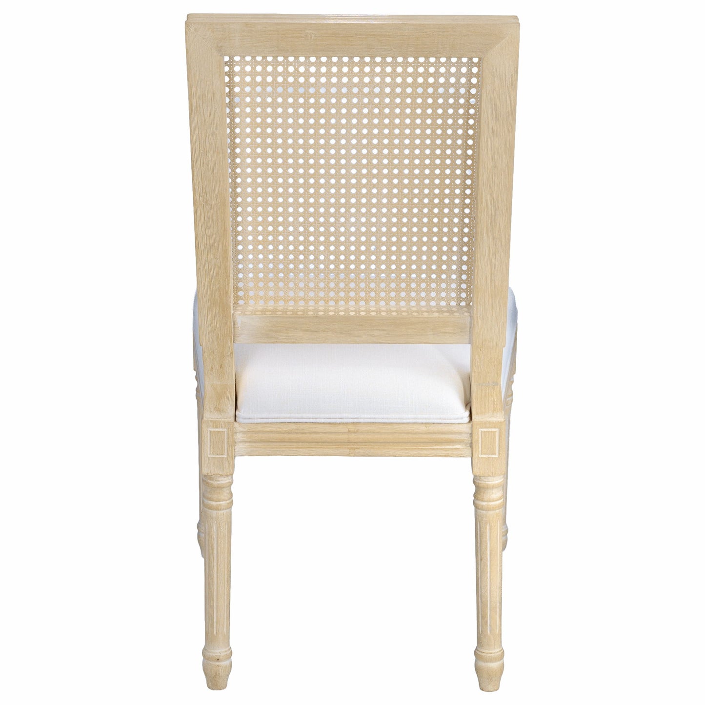 Dining Chairs With Square Back (Set of 2)
