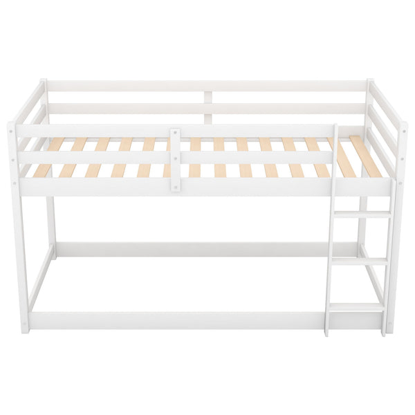 Floor Bunk Bed With Ladder