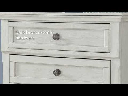 Robbinsdale - Bedroom Mirror - Antique White