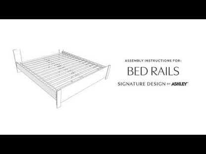 Makidern - Queen/King Platform Rails - Tan